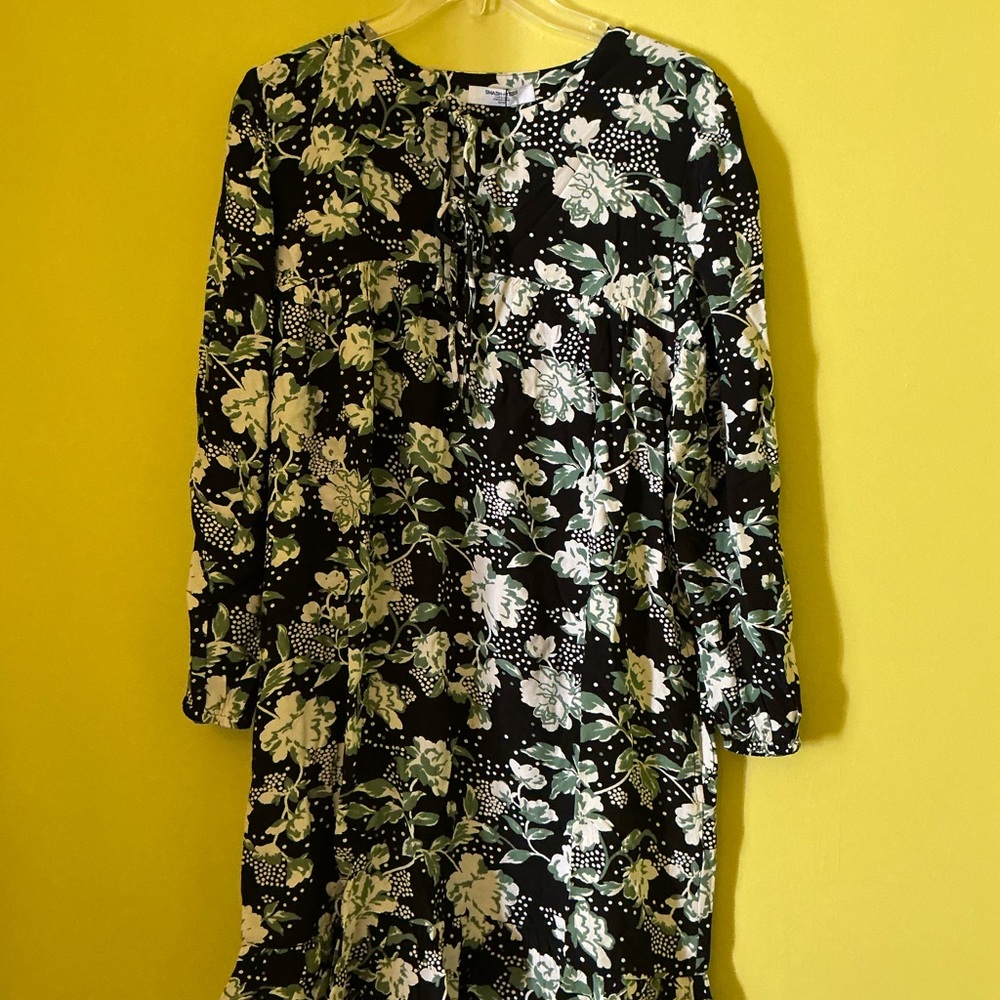 Smash + Tess Violet Mini Dress Large Floral Print NWT – Size M
